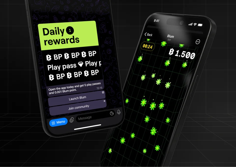 New on Blum: Drop Game!