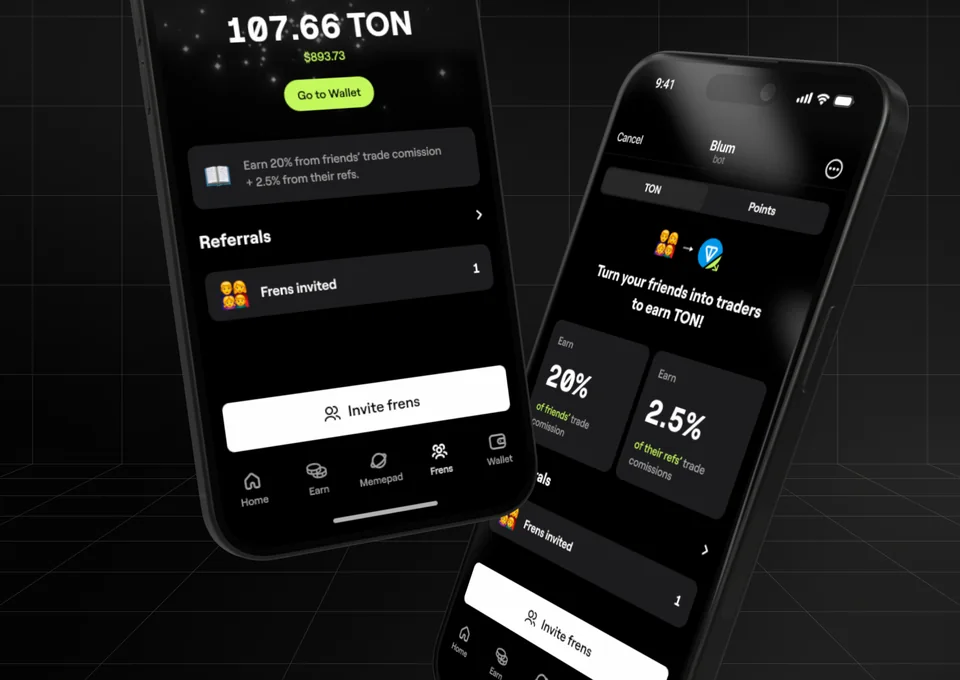 Blum Trading Referral System