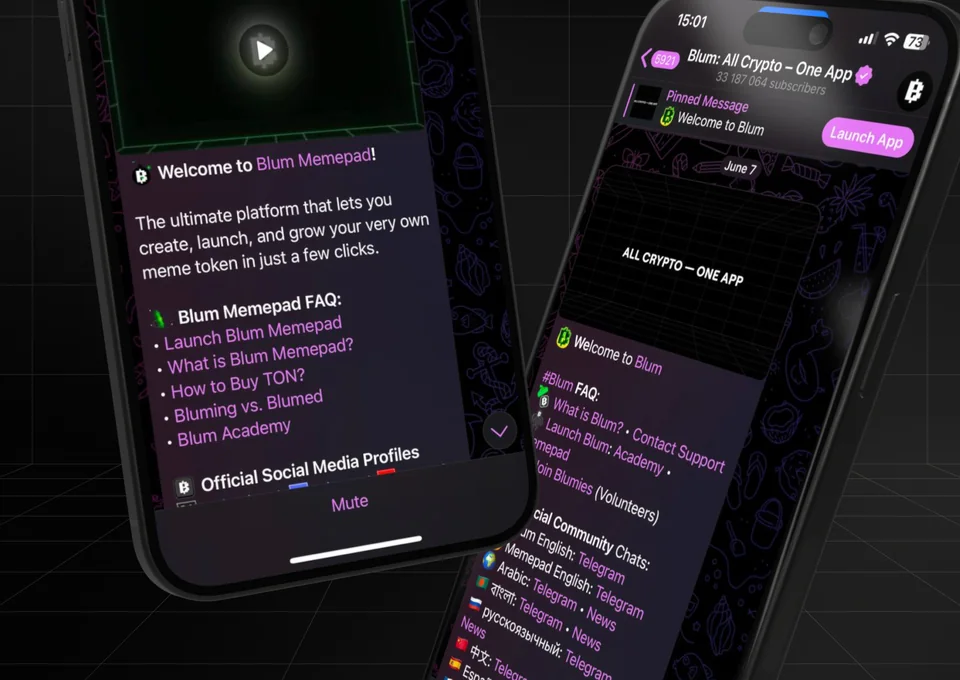 Blum Official Links - Social Media Accounts and Channels