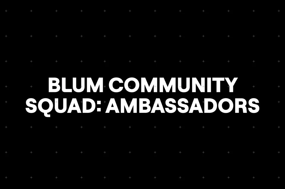 Blum Community Squad: Ambassadors
